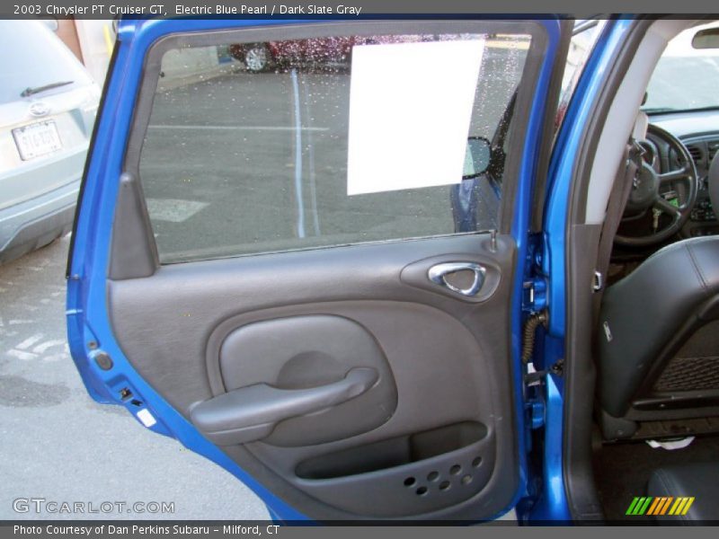 Electric Blue Pearl / Dark Slate Gray 2003 Chrysler PT Cruiser GT