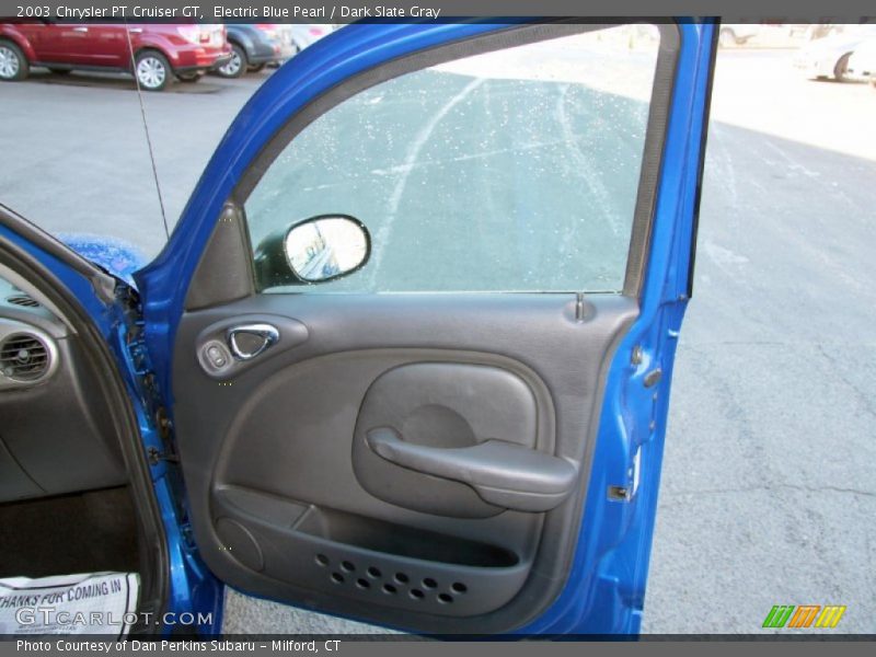 Electric Blue Pearl / Dark Slate Gray 2003 Chrysler PT Cruiser GT