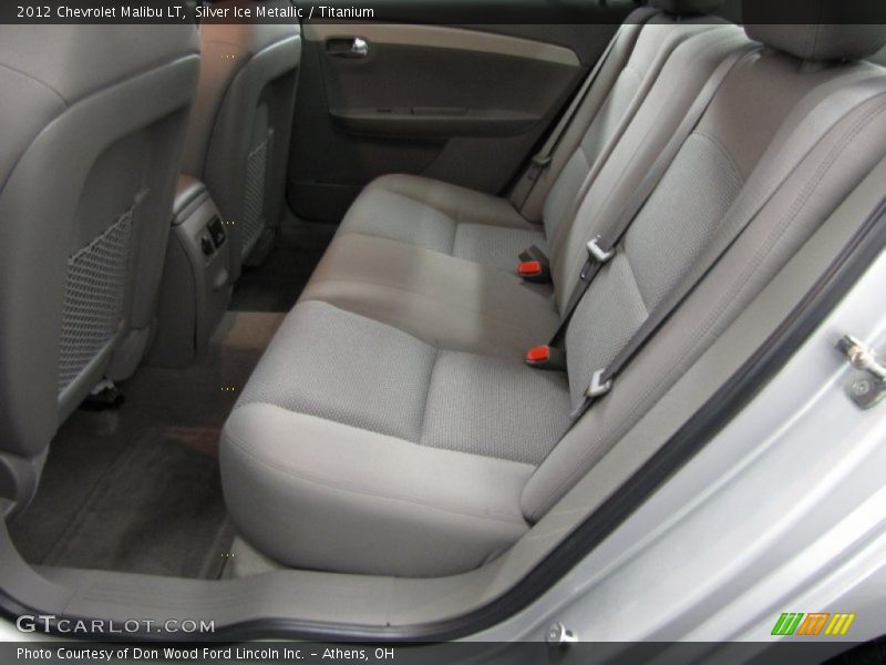 Silver Ice Metallic / Titanium 2012 Chevrolet Malibu LT