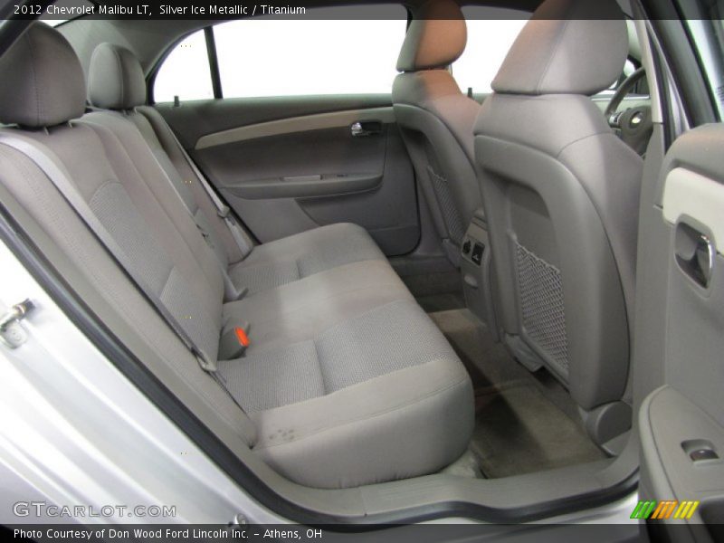 Silver Ice Metallic / Titanium 2012 Chevrolet Malibu LT