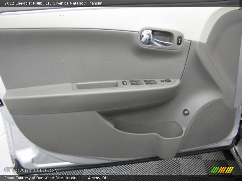 Silver Ice Metallic / Titanium 2012 Chevrolet Malibu LT