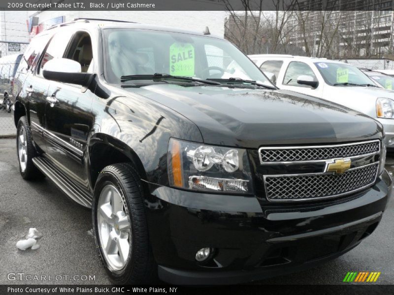 Black / Light Cashmere 2009 Chevrolet Tahoe LTZ