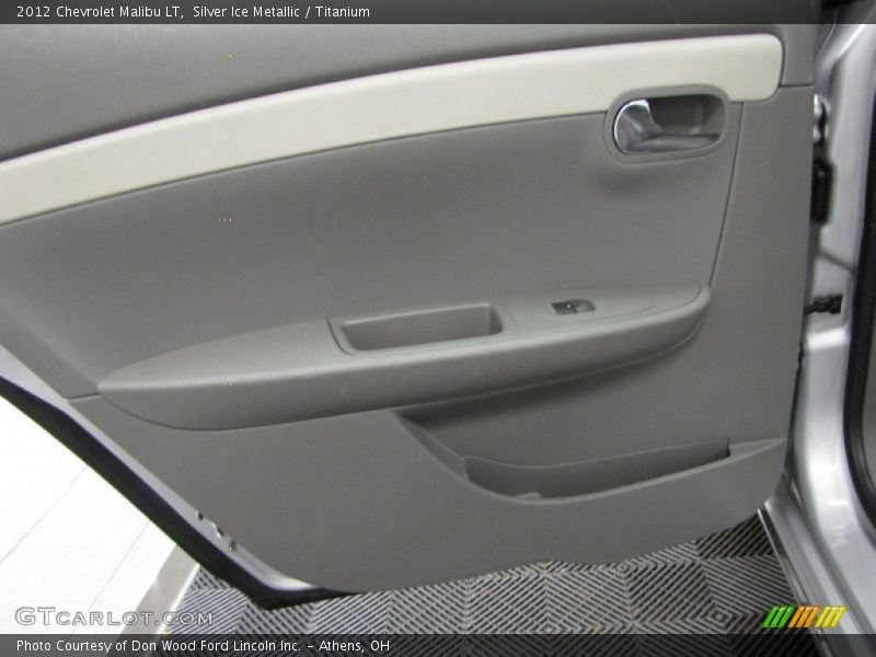 Silver Ice Metallic / Titanium 2012 Chevrolet Malibu LT