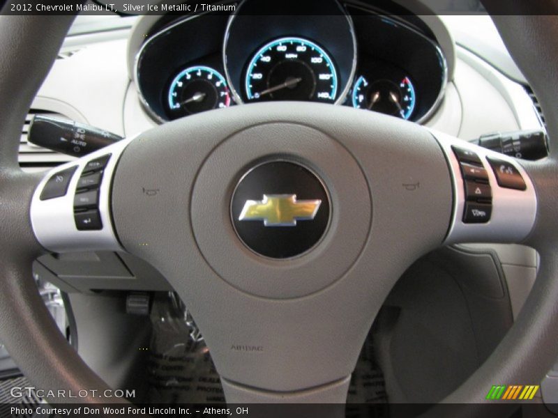 Silver Ice Metallic / Titanium 2012 Chevrolet Malibu LT