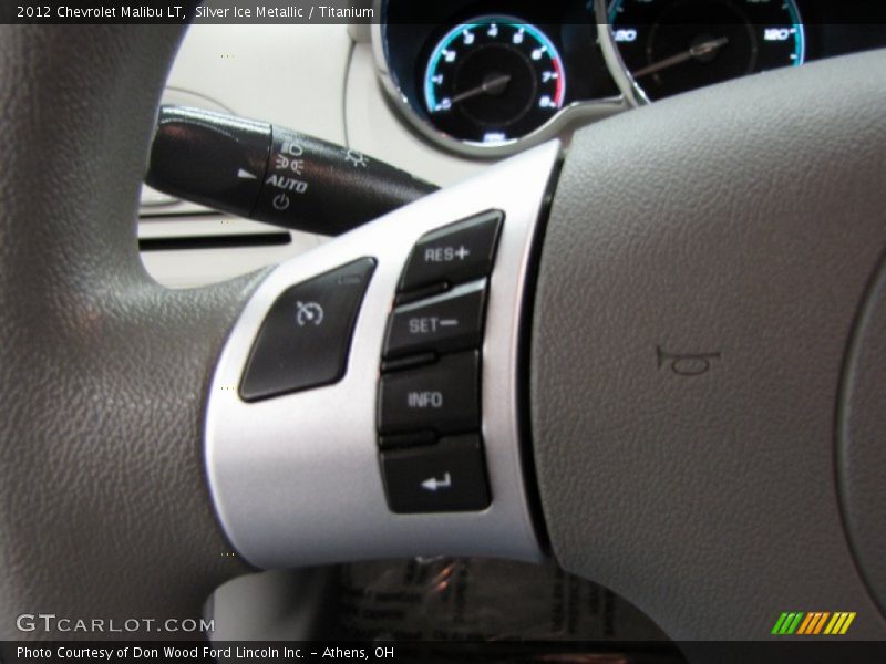 Silver Ice Metallic / Titanium 2012 Chevrolet Malibu LT