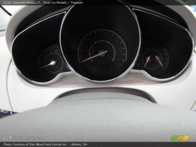 Silver Ice Metallic / Titanium 2012 Chevrolet Malibu LT