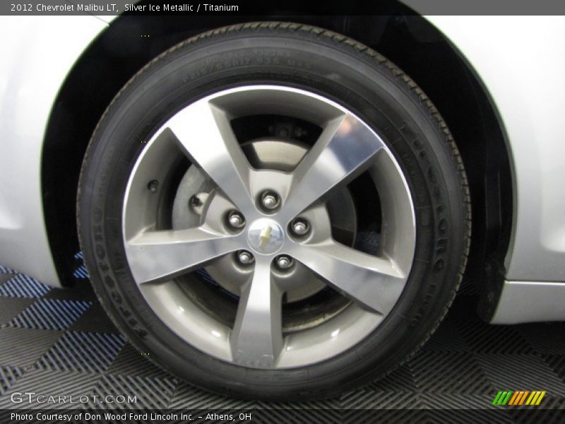 Silver Ice Metallic / Titanium 2012 Chevrolet Malibu LT