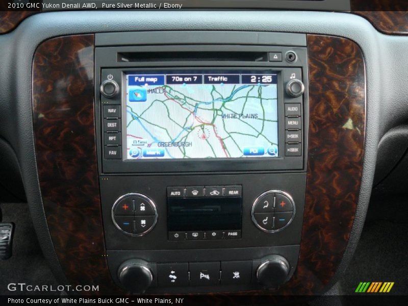 Pure Silver Metallic / Ebony 2010 GMC Yukon Denali AWD