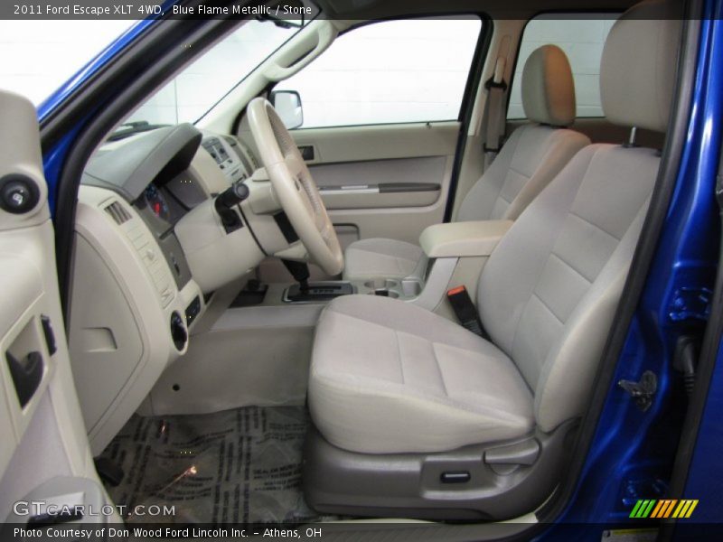 Blue Flame Metallic / Stone 2011 Ford Escape XLT 4WD