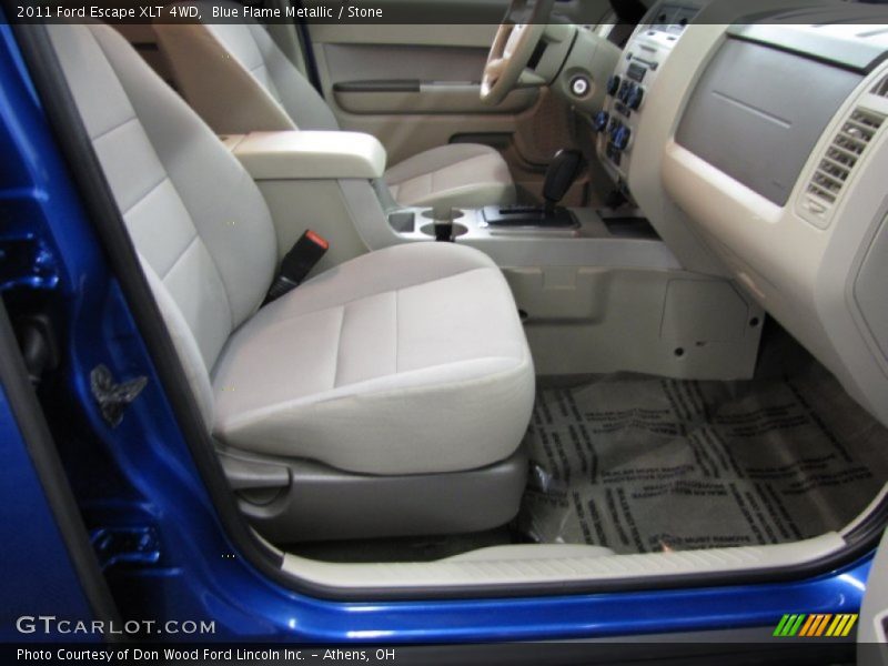 Blue Flame Metallic / Stone 2011 Ford Escape XLT 4WD