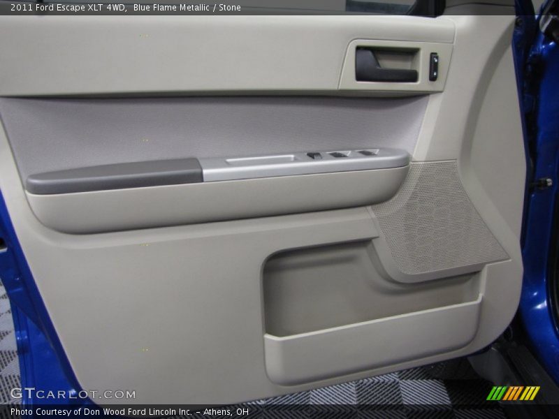 Blue Flame Metallic / Stone 2011 Ford Escape XLT 4WD