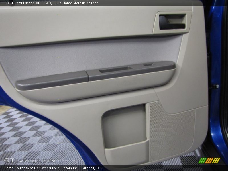 Blue Flame Metallic / Stone 2011 Ford Escape XLT 4WD