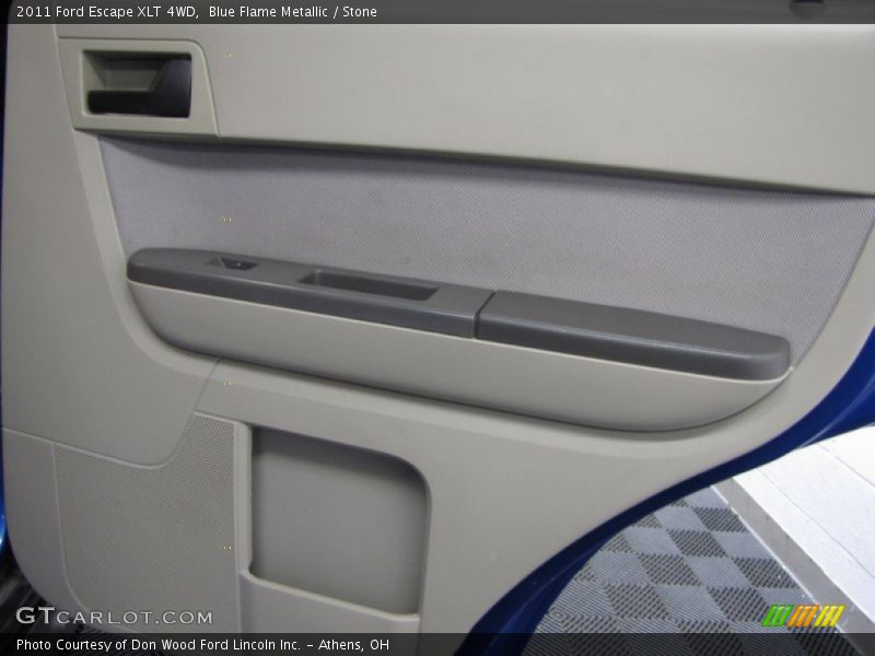 Blue Flame Metallic / Stone 2011 Ford Escape XLT 4WD