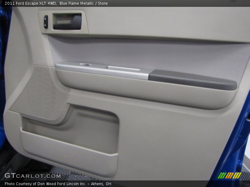 Blue Flame Metallic / Stone 2011 Ford Escape XLT 4WD