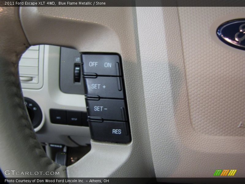 Blue Flame Metallic / Stone 2011 Ford Escape XLT 4WD