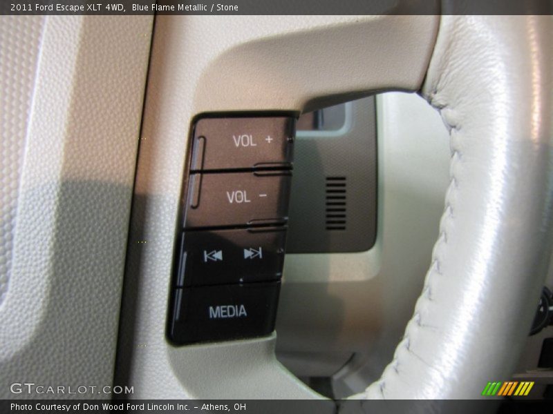 Blue Flame Metallic / Stone 2011 Ford Escape XLT 4WD