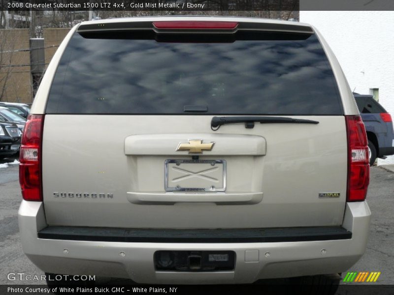 Gold Mist Metallic / Ebony 2008 Chevrolet Suburban 1500 LTZ 4x4
