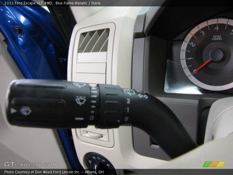 Blue Flame Metallic / Stone 2011 Ford Escape XLT 4WD
