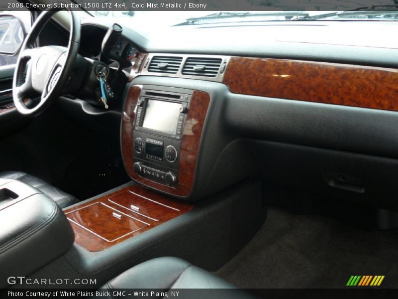 Gold Mist Metallic / Ebony 2008 Chevrolet Suburban 1500 LTZ 4x4