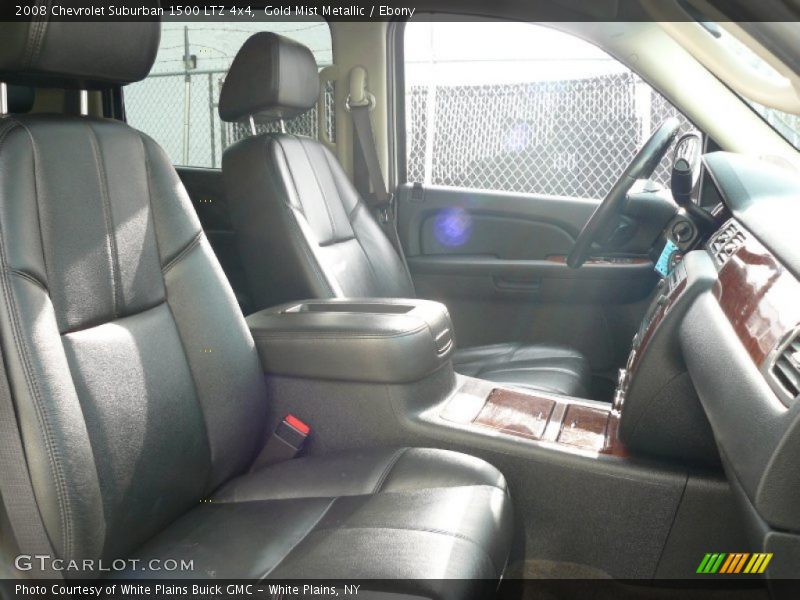 Gold Mist Metallic / Ebony 2008 Chevrolet Suburban 1500 LTZ 4x4