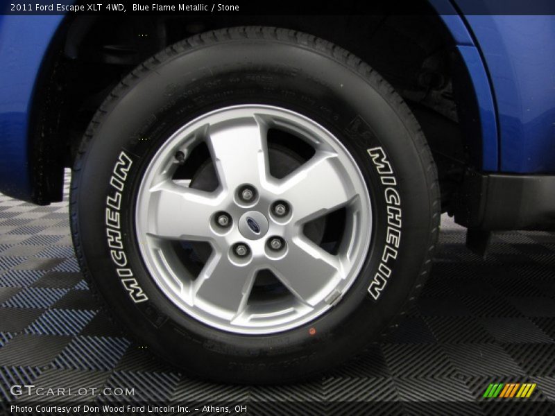 Blue Flame Metallic / Stone 2011 Ford Escape XLT 4WD