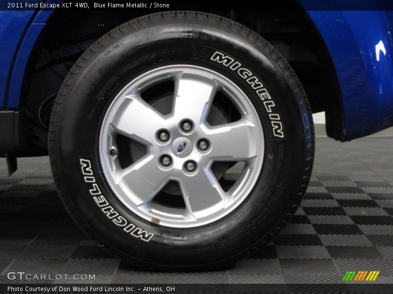 Blue Flame Metallic / Stone 2011 Ford Escape XLT 4WD