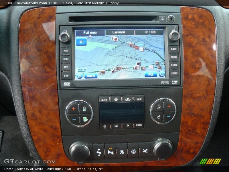 Gold Mist Metallic / Ebony 2008 Chevrolet Suburban 1500 LTZ 4x4