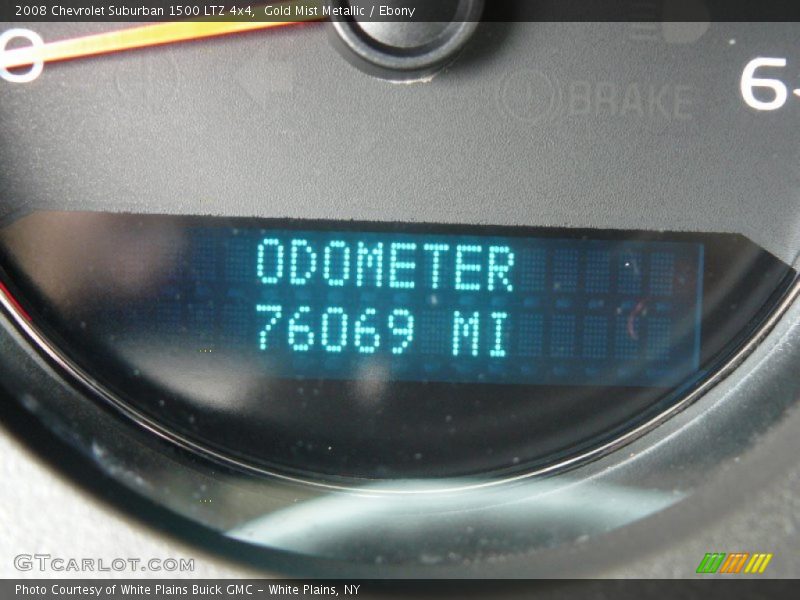 Gold Mist Metallic / Ebony 2008 Chevrolet Suburban 1500 LTZ 4x4