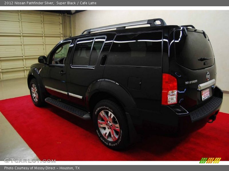 Super Black / Cafe Latte 2012 Nissan Pathfinder Silver