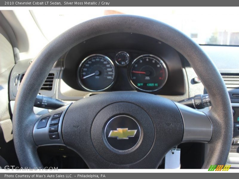 Silver Moss Metallic / Gray 2010 Chevrolet Cobalt LT Sedan