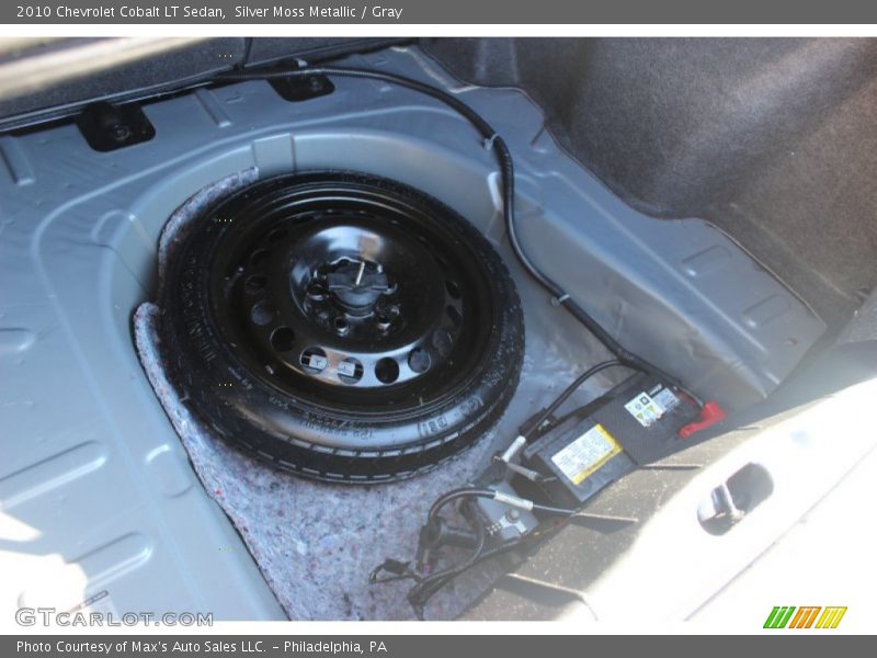 Silver Moss Metallic / Gray 2010 Chevrolet Cobalt LT Sedan