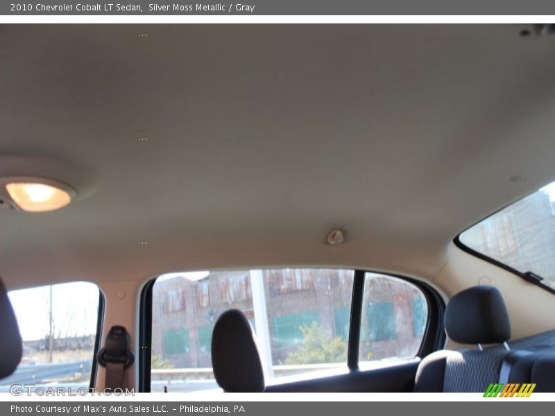 Silver Moss Metallic / Gray 2010 Chevrolet Cobalt LT Sedan