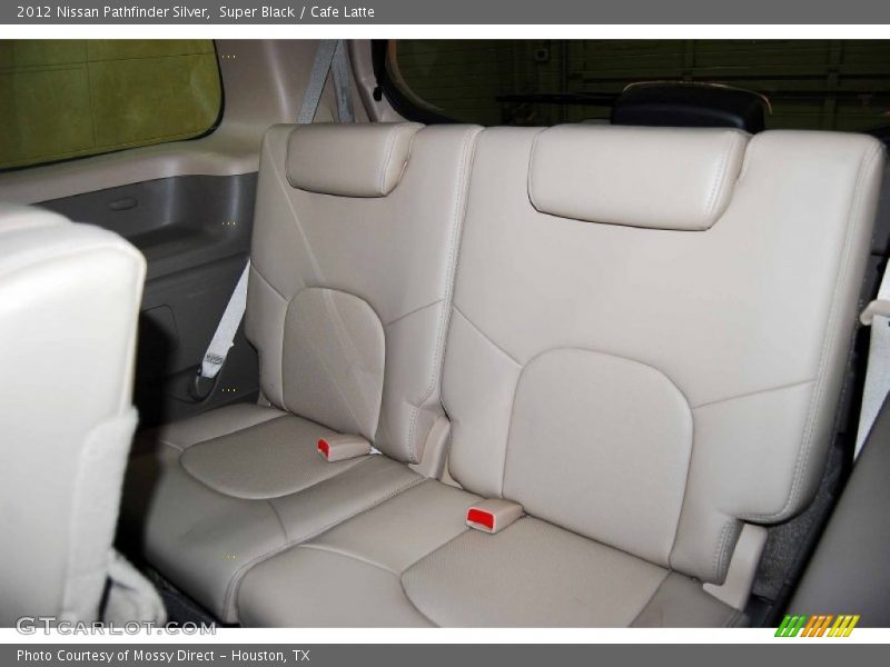 Super Black / Cafe Latte 2012 Nissan Pathfinder Silver
