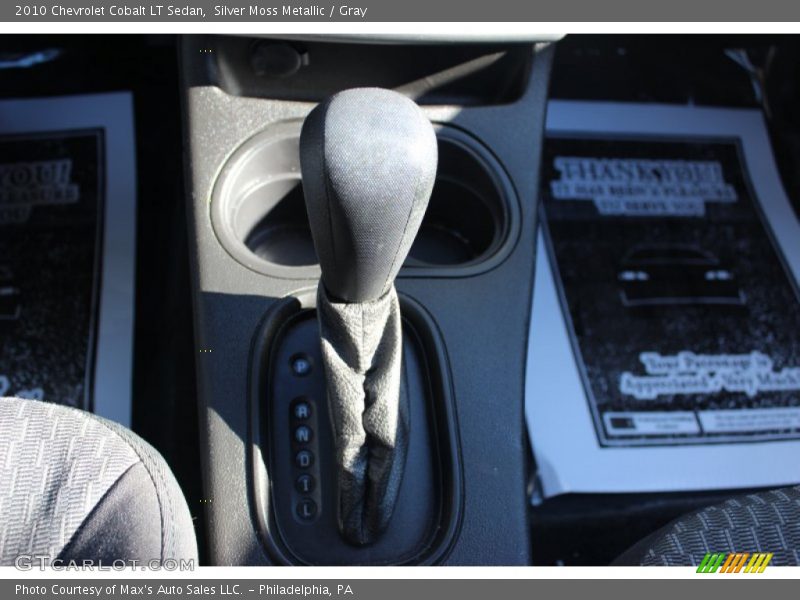 Silver Moss Metallic / Gray 2010 Chevrolet Cobalt LT Sedan