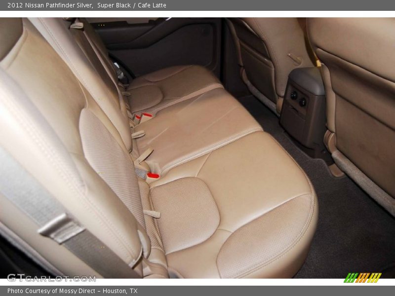 Super Black / Cafe Latte 2012 Nissan Pathfinder Silver