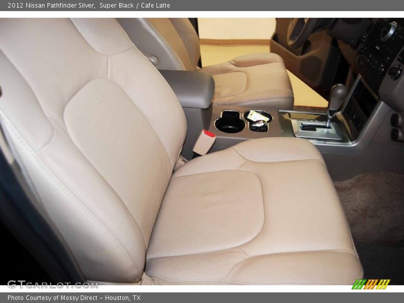 Super Black / Cafe Latte 2012 Nissan Pathfinder Silver