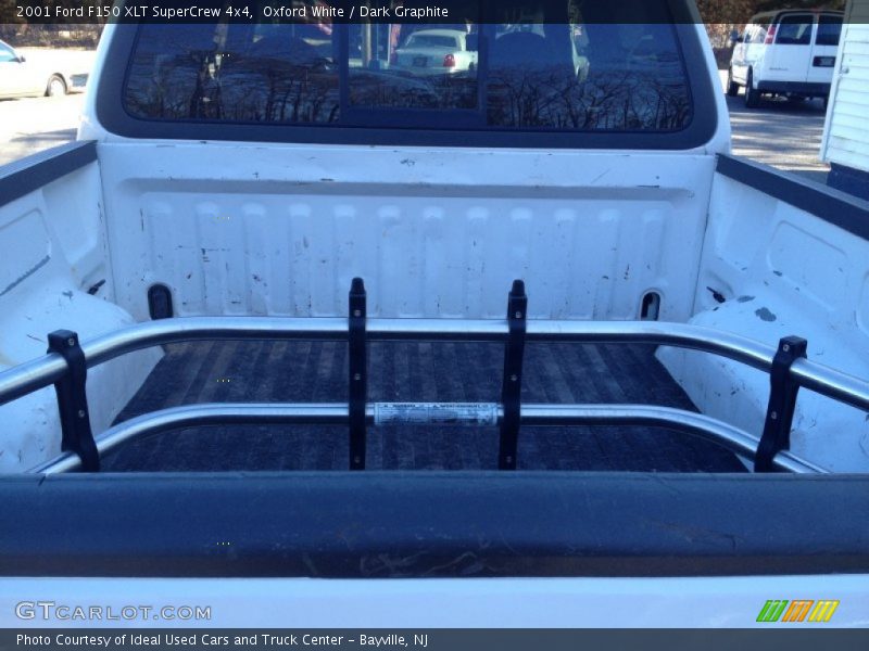 Oxford White / Dark Graphite 2001 Ford F150 XLT SuperCrew 4x4