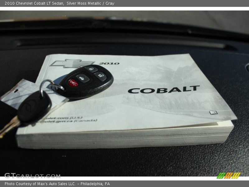 Silver Moss Metallic / Gray 2010 Chevrolet Cobalt LT Sedan