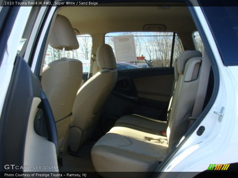 Super White / Sand Beige 2010 Toyota RAV4 I4 4WD