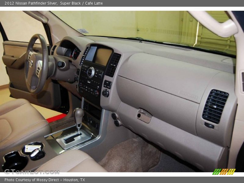 Super Black / Cafe Latte 2012 Nissan Pathfinder Silver