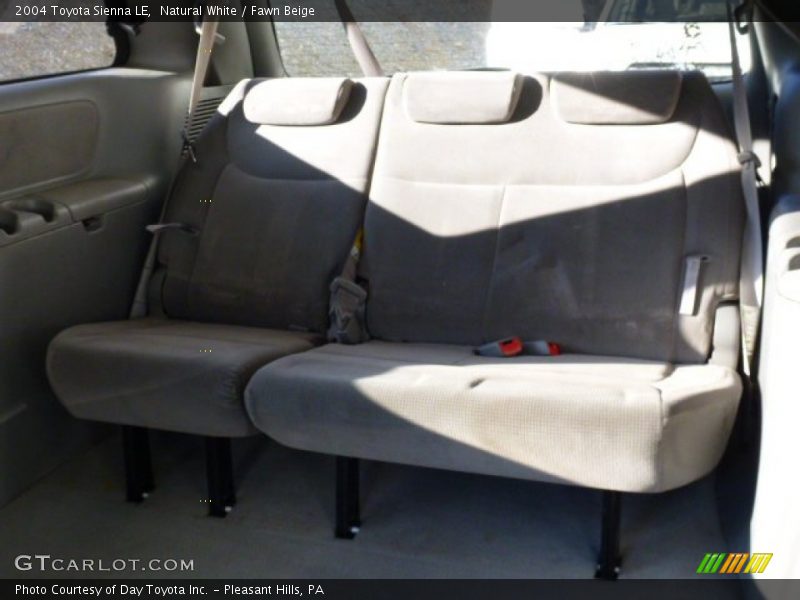 Natural White / Fawn Beige 2004 Toyota Sienna LE