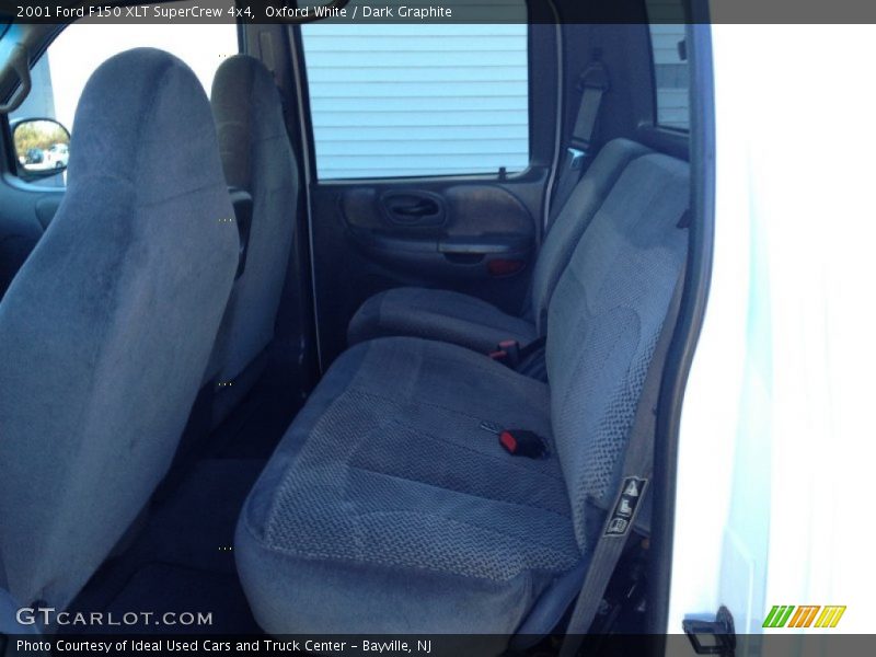 Oxford White / Dark Graphite 2001 Ford F150 XLT SuperCrew 4x4