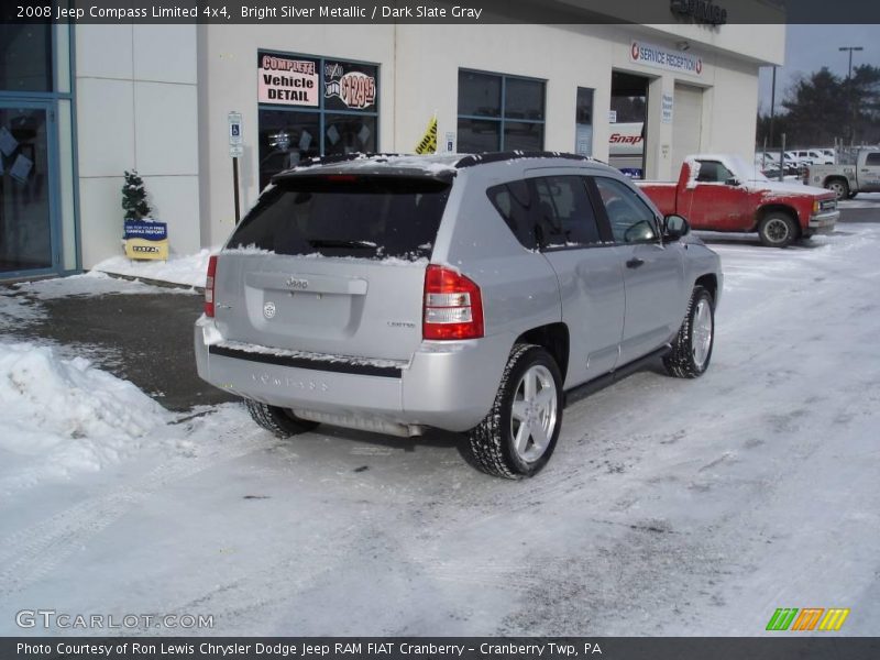 Bright Silver Metallic / Dark Slate Gray 2008 Jeep Compass Limited 4x4