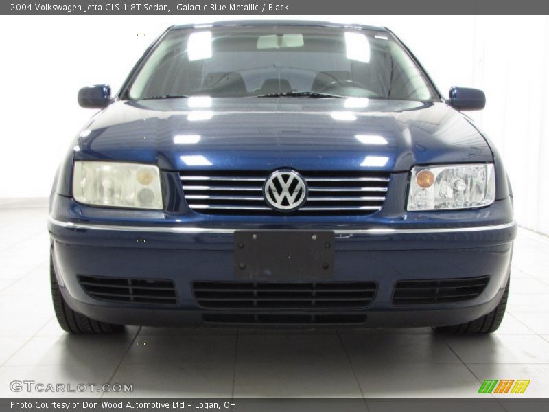 Galactic Blue Metallic / Black 2004 Volkswagen Jetta GLS 1.8T Sedan