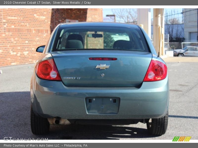Silver Moss Metallic / Gray 2010 Chevrolet Cobalt LT Sedan