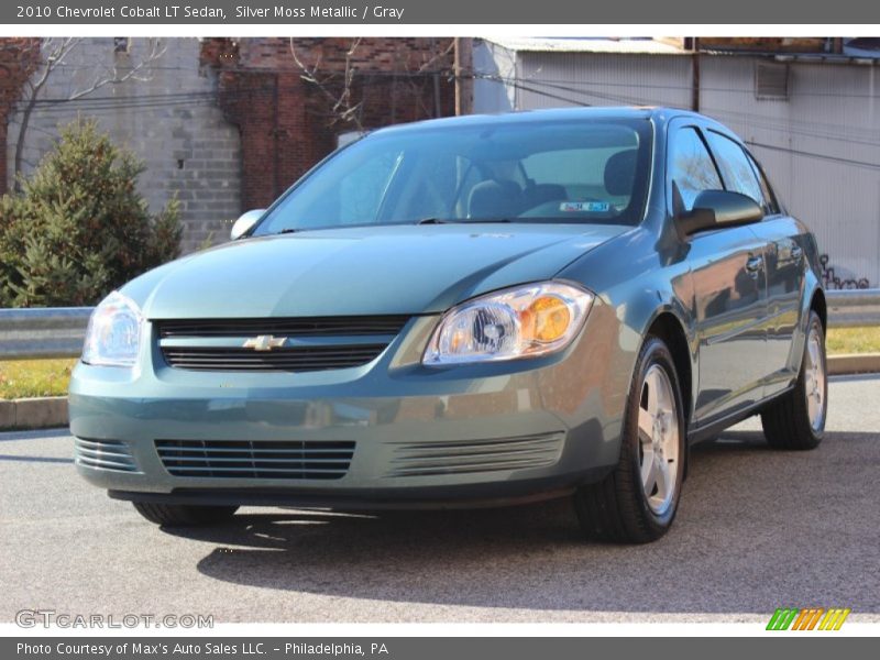 Silver Moss Metallic / Gray 2010 Chevrolet Cobalt LT Sedan