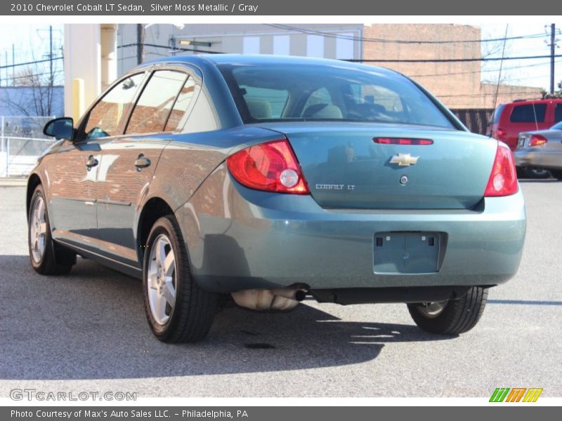 Silver Moss Metallic / Gray 2010 Chevrolet Cobalt LT Sedan