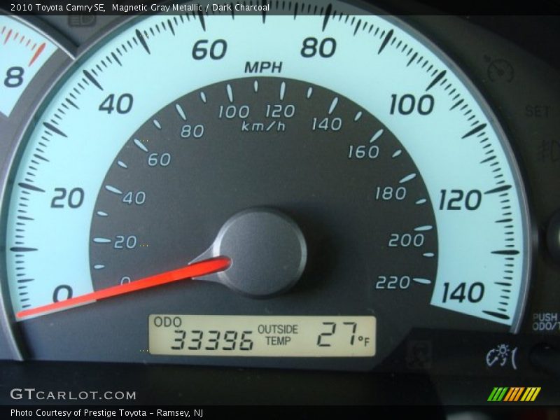 Magnetic Gray Metallic / Dark Charcoal 2010 Toyota Camry SE