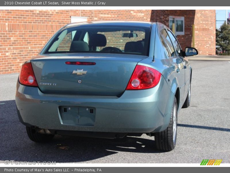 Silver Moss Metallic / Gray 2010 Chevrolet Cobalt LT Sedan