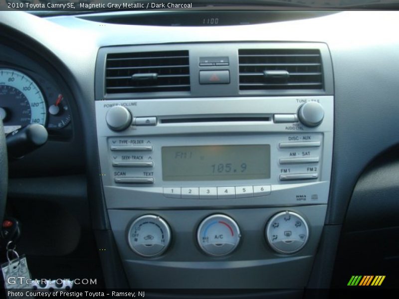 Magnetic Gray Metallic / Dark Charcoal 2010 Toyota Camry SE